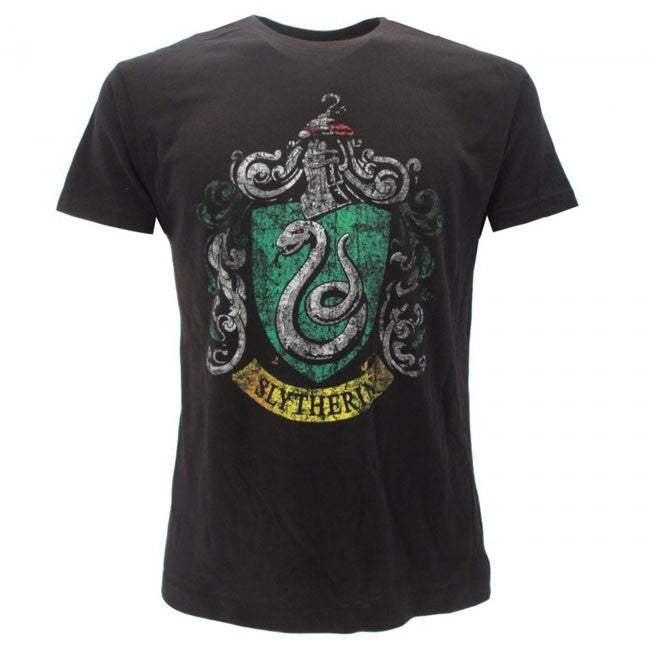 T-Shirt Stemma Casata Serpeverde Harry Potter