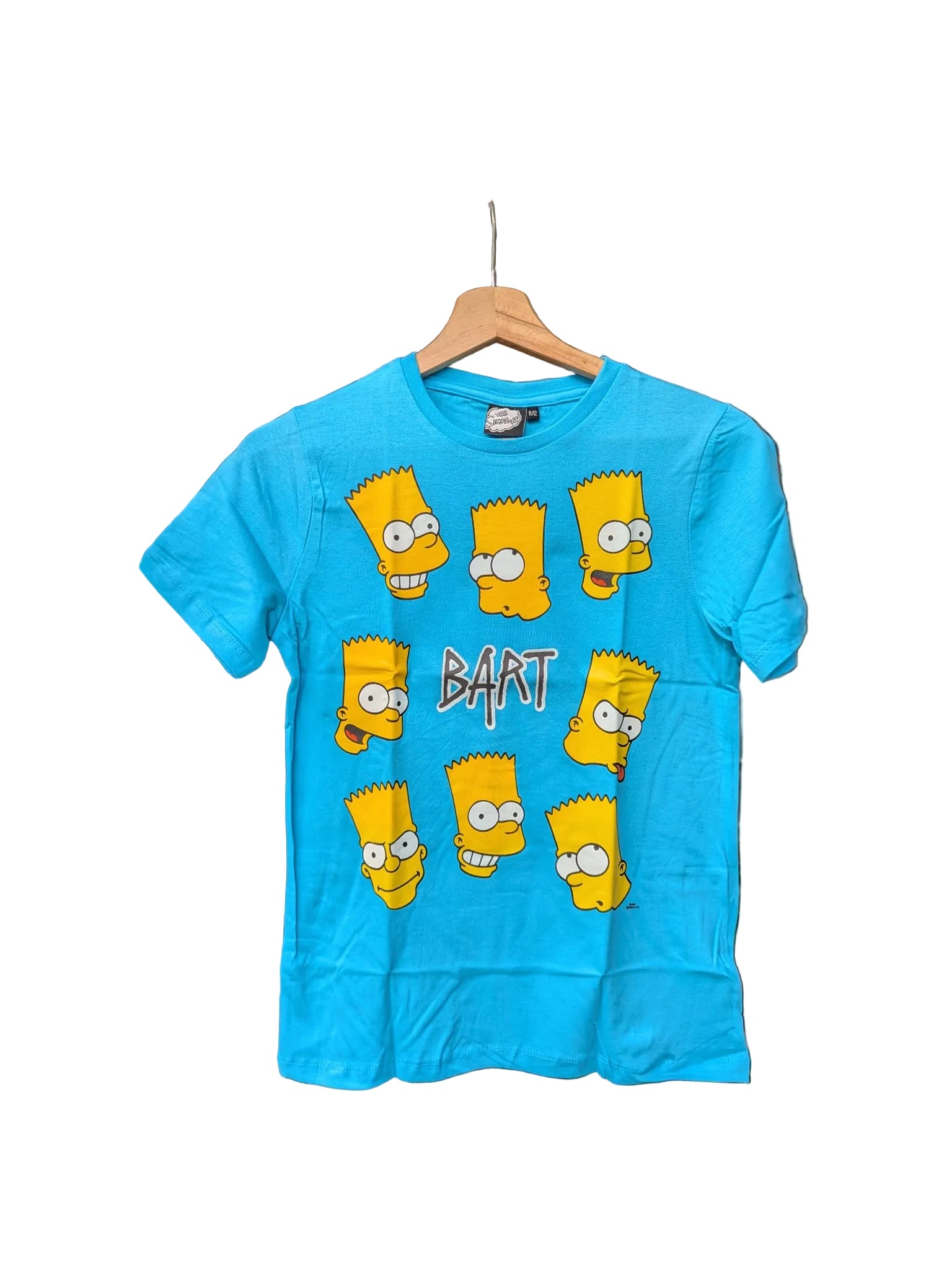 T-Shirt Bart Simpson Celeste Bambini