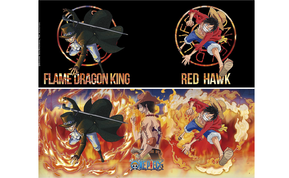 Tazza Magica Luffy e Sabo One piece