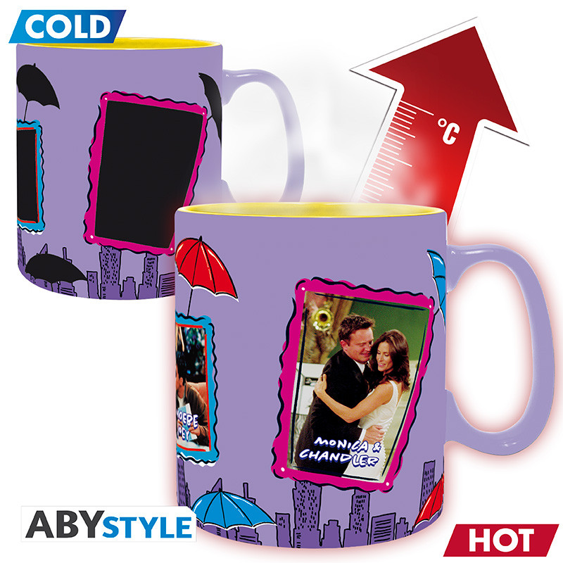 Tazza Termosensibile Friends Frames 460 ml