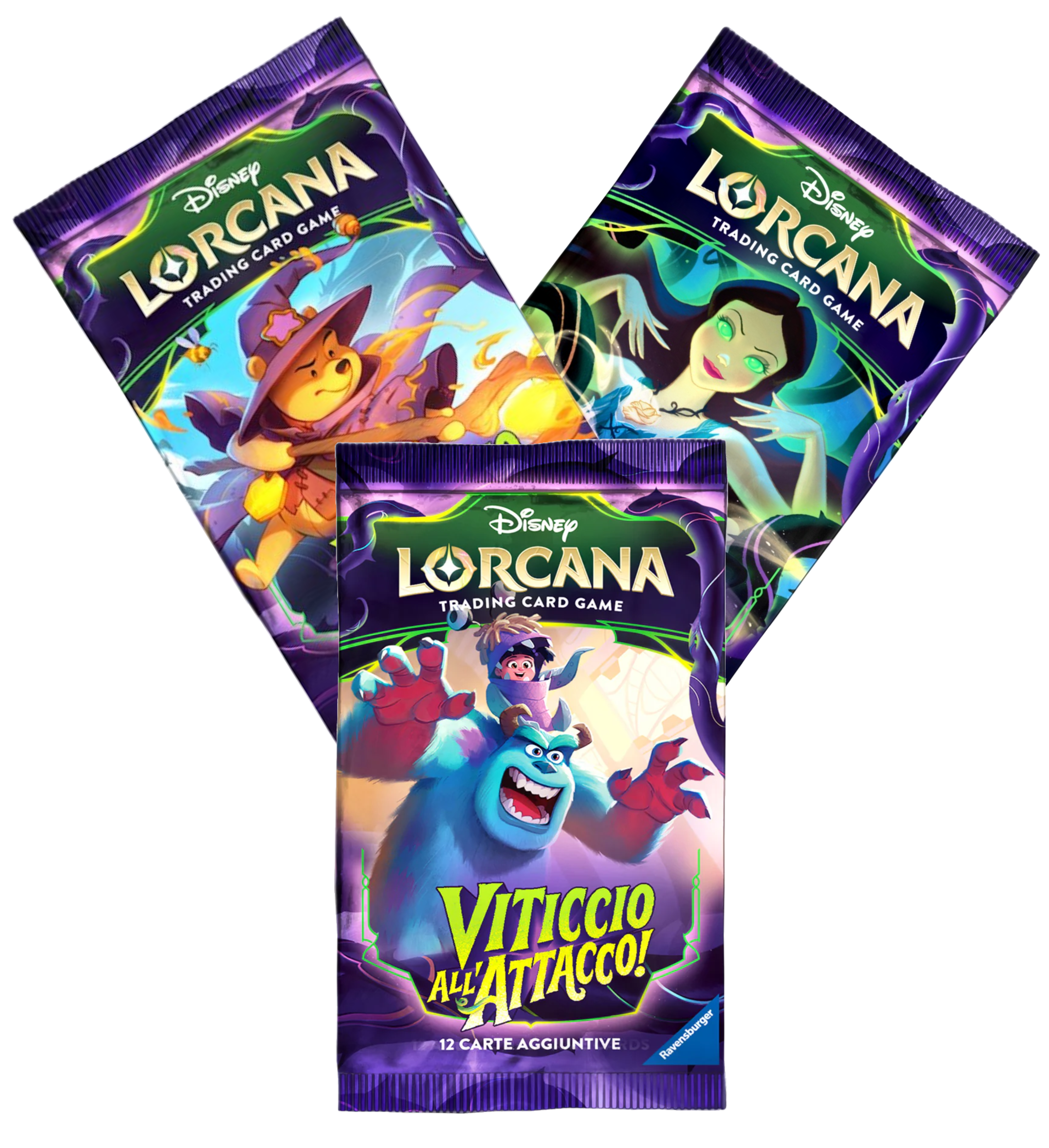 Disney Lorcana Viticcio all'Attacco Busta da 12 Carte ITA
