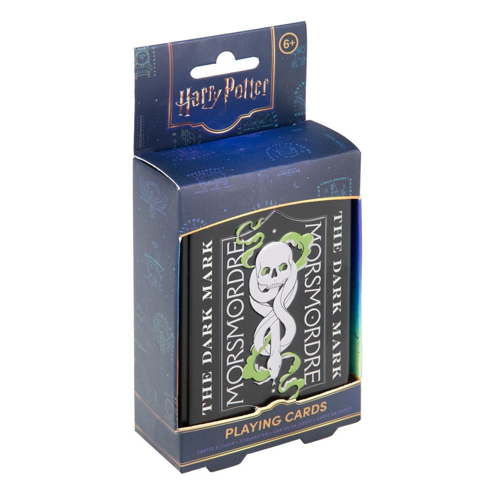 Carte da gioco Harry Potter Dark Arts con Tin Marchio nero