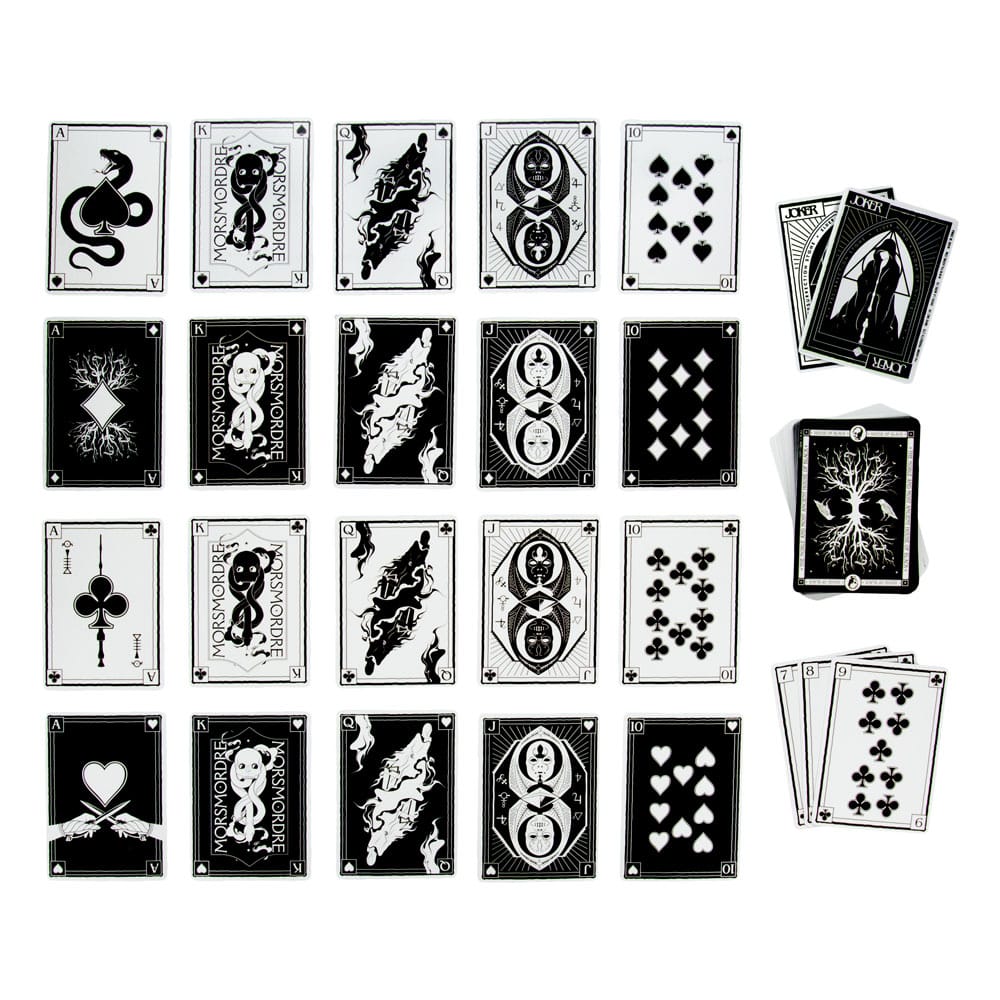 Carte da gioco Harry Potter Dark Arts con Tin Marchio nero
