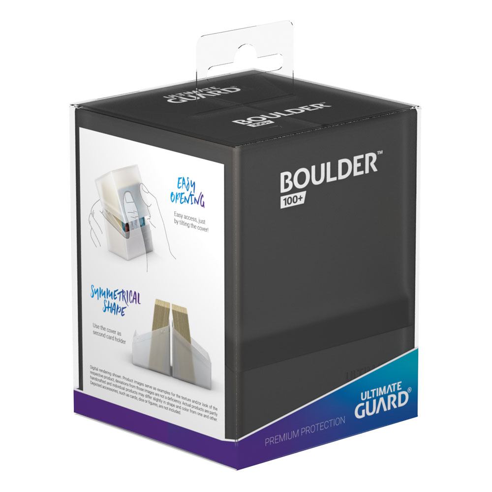 ULTIMATE GUARD Boulder Deck Case 100+ Standard Size Onyx