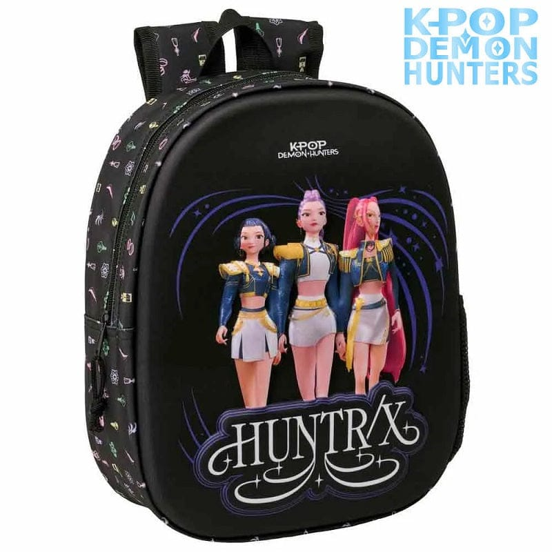 Zaino Asilo 3D K-Pop Demon Hunters Sound 33x27x10 cm