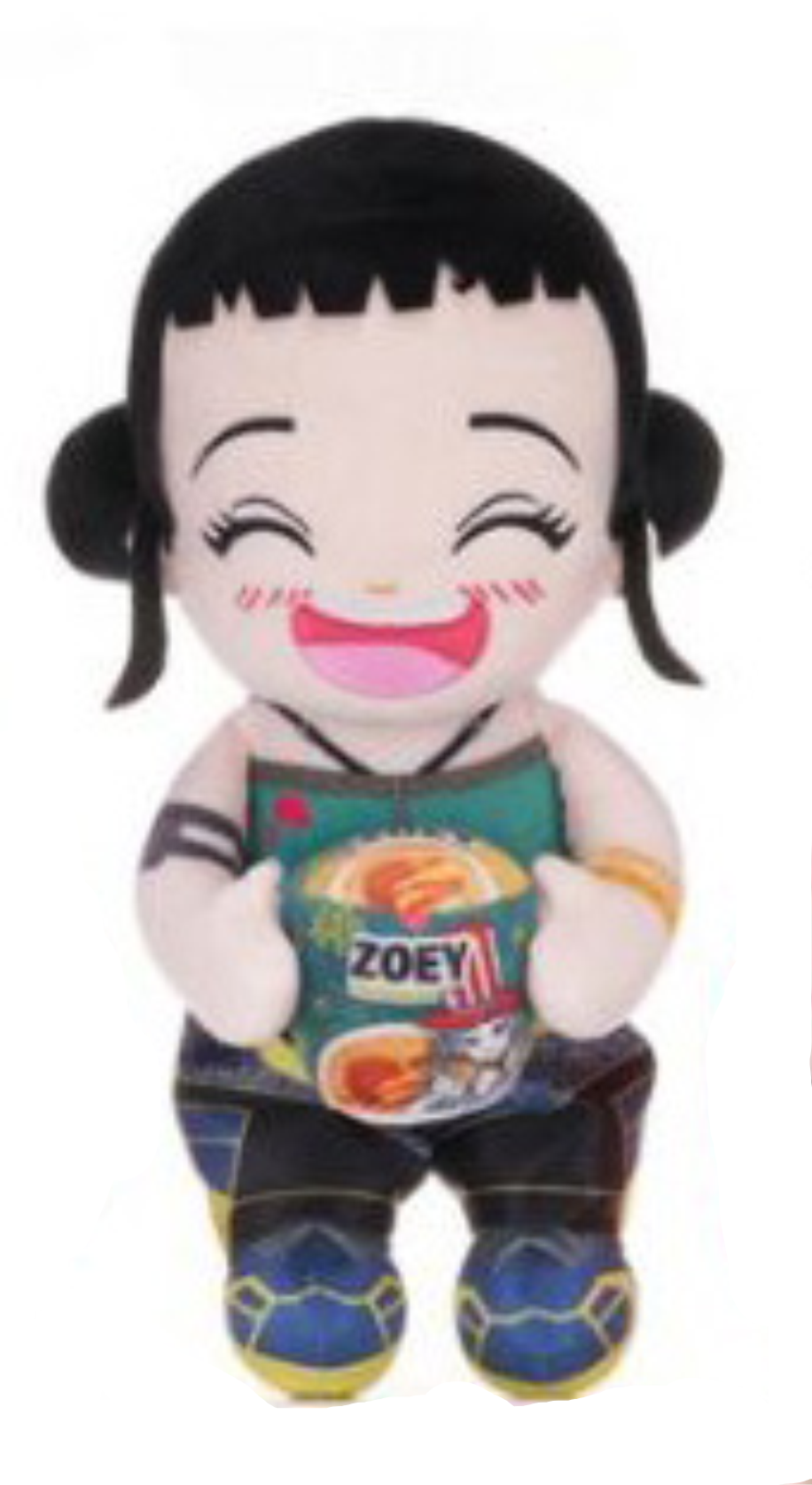 Peluche Kpop demon hunters huntrix, personaggio Zoey, misura circa 30 cm