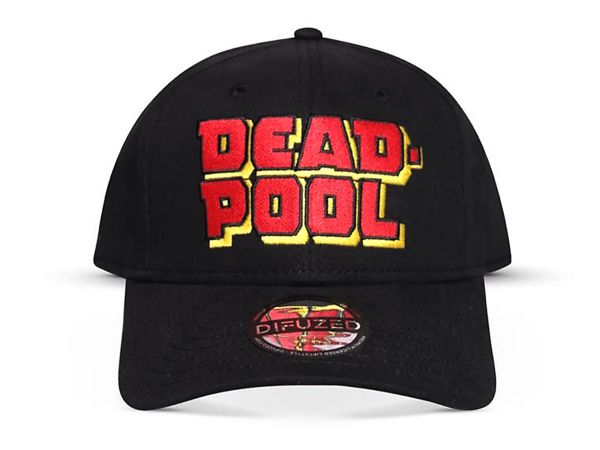 Cappello Dead Pool Scritta Rossa
