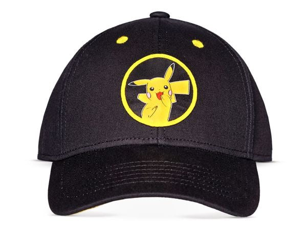 Cappello Pikachu Pokemon Difuzed con dettagli gialli