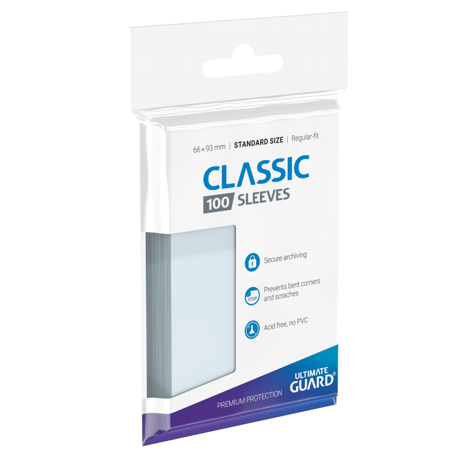 100 Bustine Protettive Ultimate Guard per Carte collezionabili