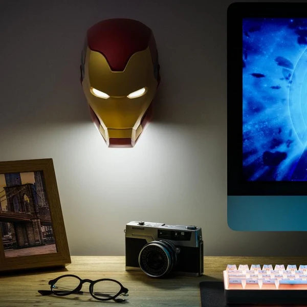 Lampada Casco Iron Man Marvel