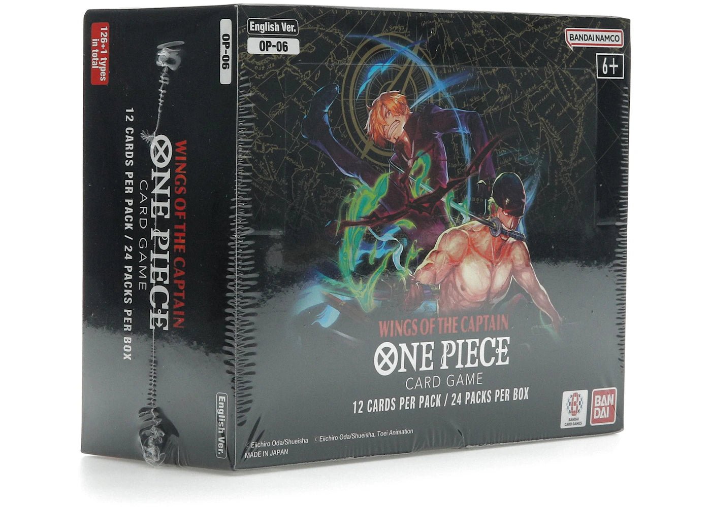One Piece Card Game OP-06 Wings of the Captain BOX 24 Bustine ENG Wave 2