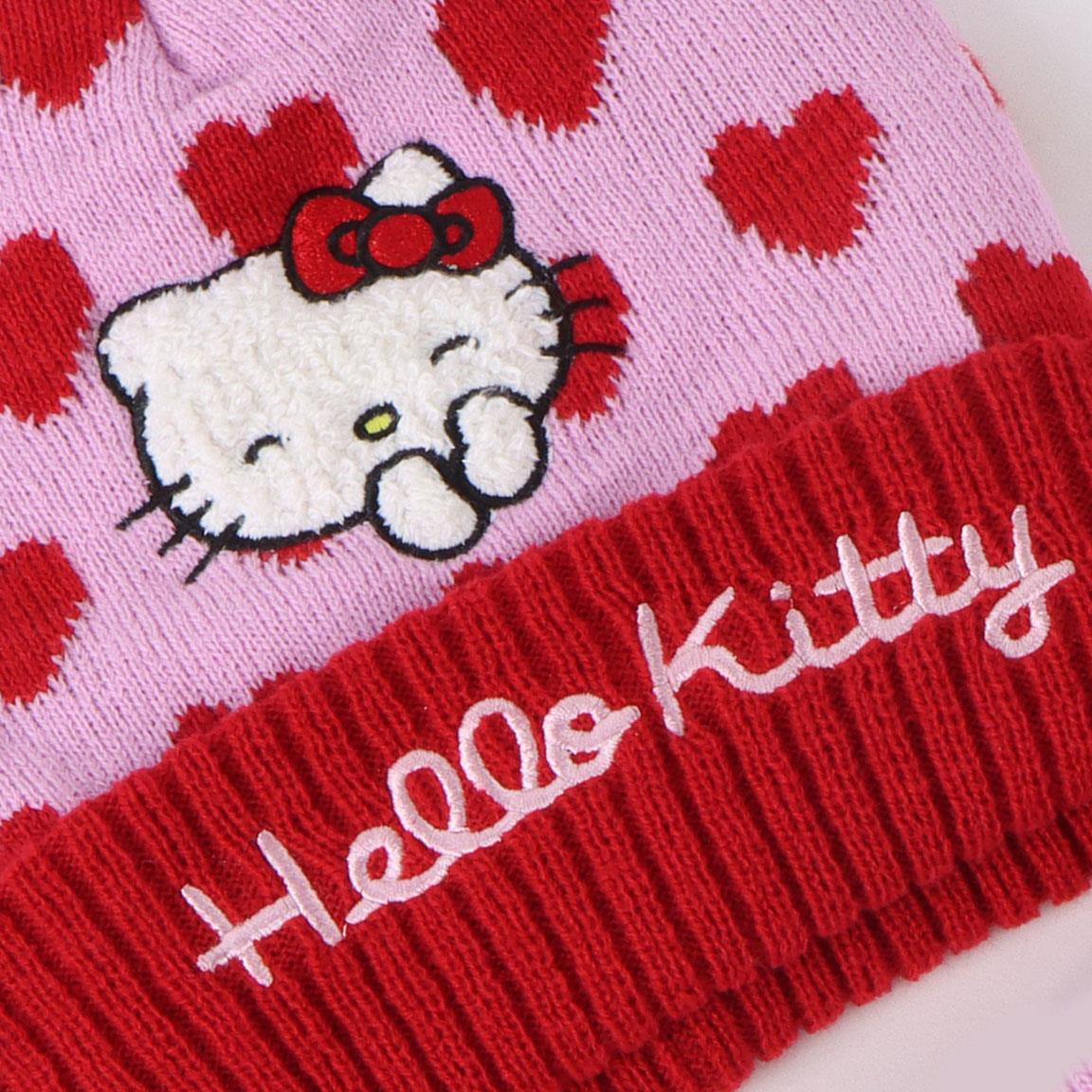 Set Invernale Hello Kitty 3 Pezzi – Cappello, Sciarpa e Guanti Cerdá