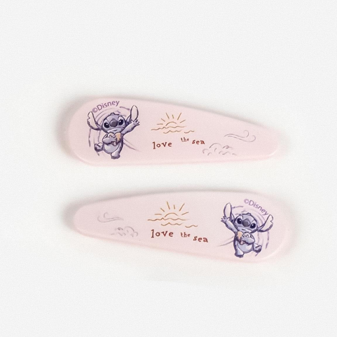 Set Accessori per capelli Stitch con elastici e fermagli Disney Lilo e Stitch