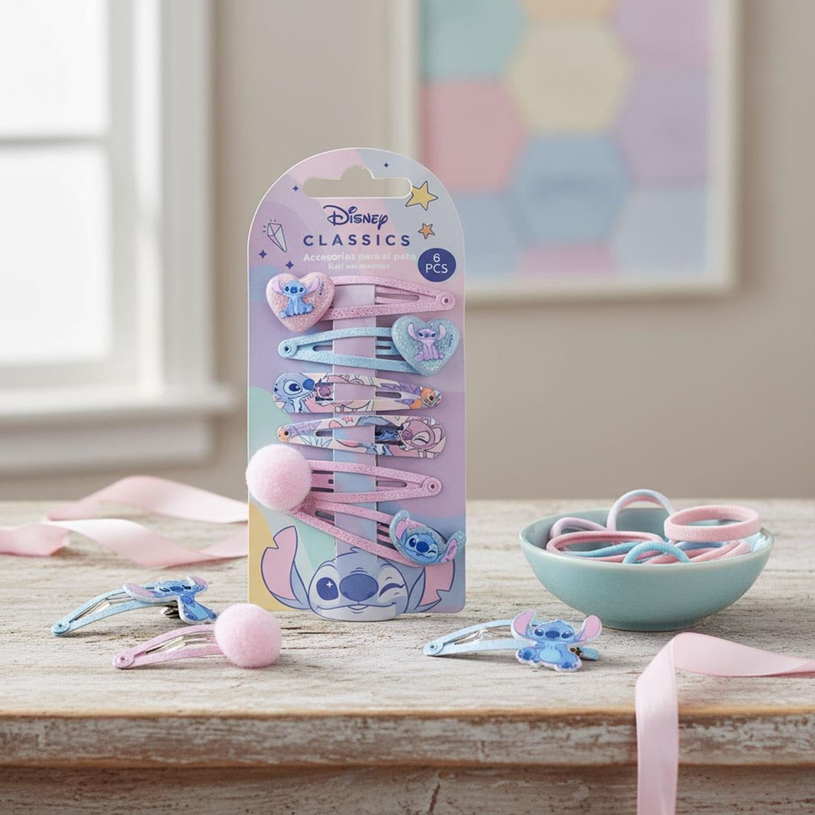 Set fermagli per capelli Lilo e Stitch Disney