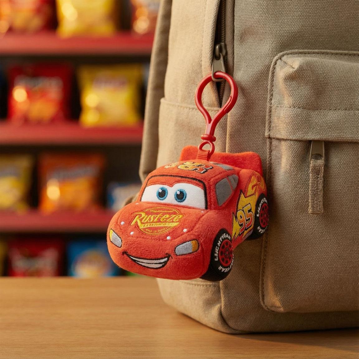 Portachiavi Peluche Saetta McQueen Cars Disney Pixar – Bag Clip Cerdá