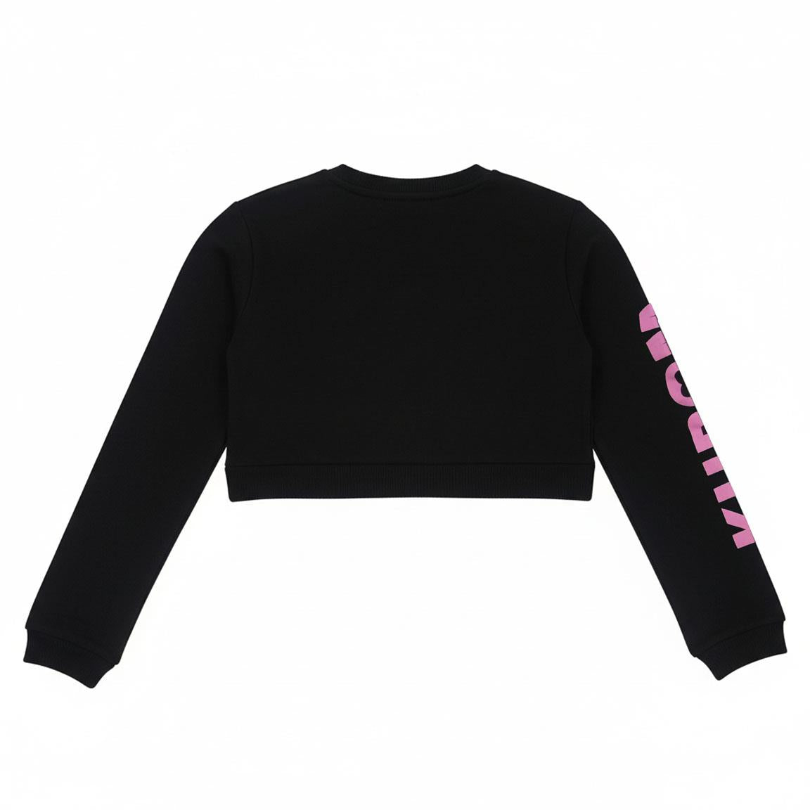 Felpa Kuromi Hello Kitty Nera Bambina e Ragazza – Cotton Brushed Cerdá