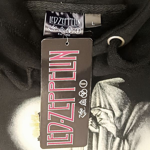 Felpa Led Zeppelin Hermit con Cappuccio e Tasche