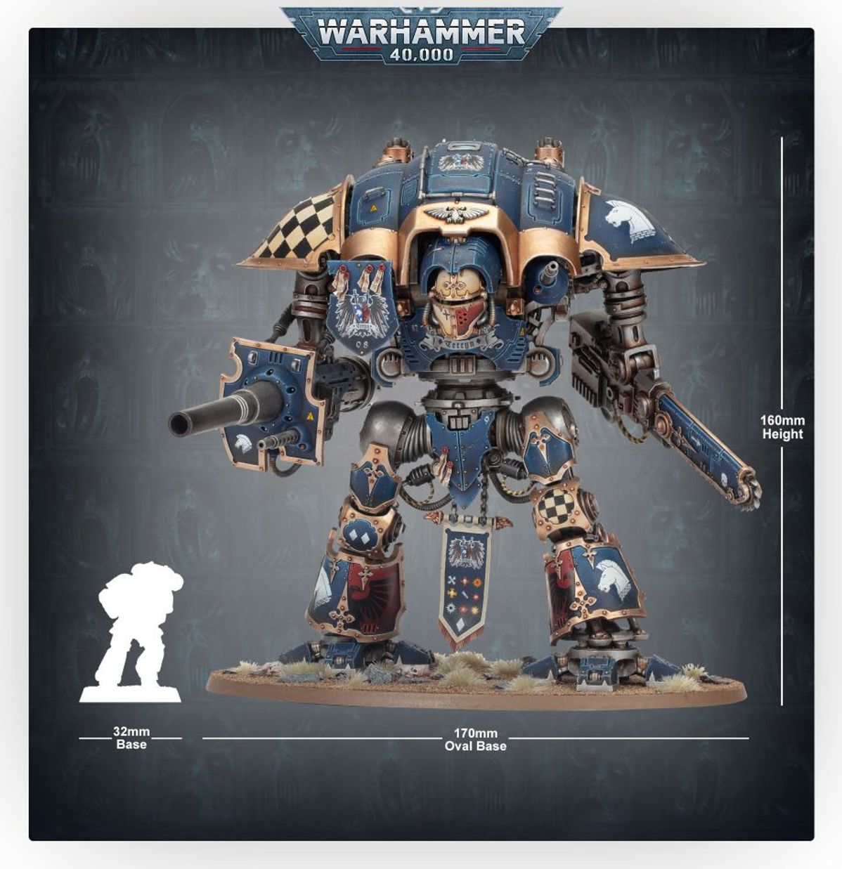 Warhammer 40K Imperial Knights Knight Questoris