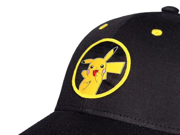 Cappello Pikachu Pokemon Difuzed con dettagli gialli