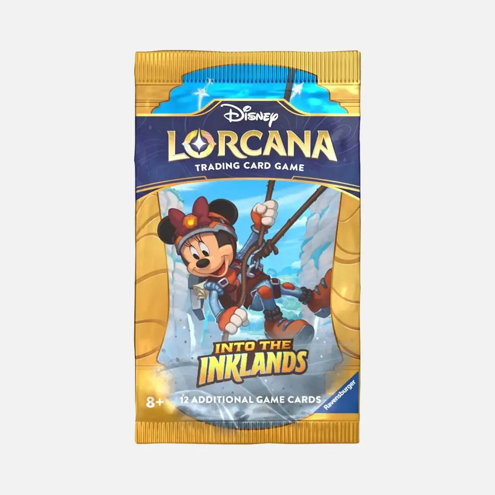 Disney Lorcana Busta da 12 carte Into The Inklands edizione inglese