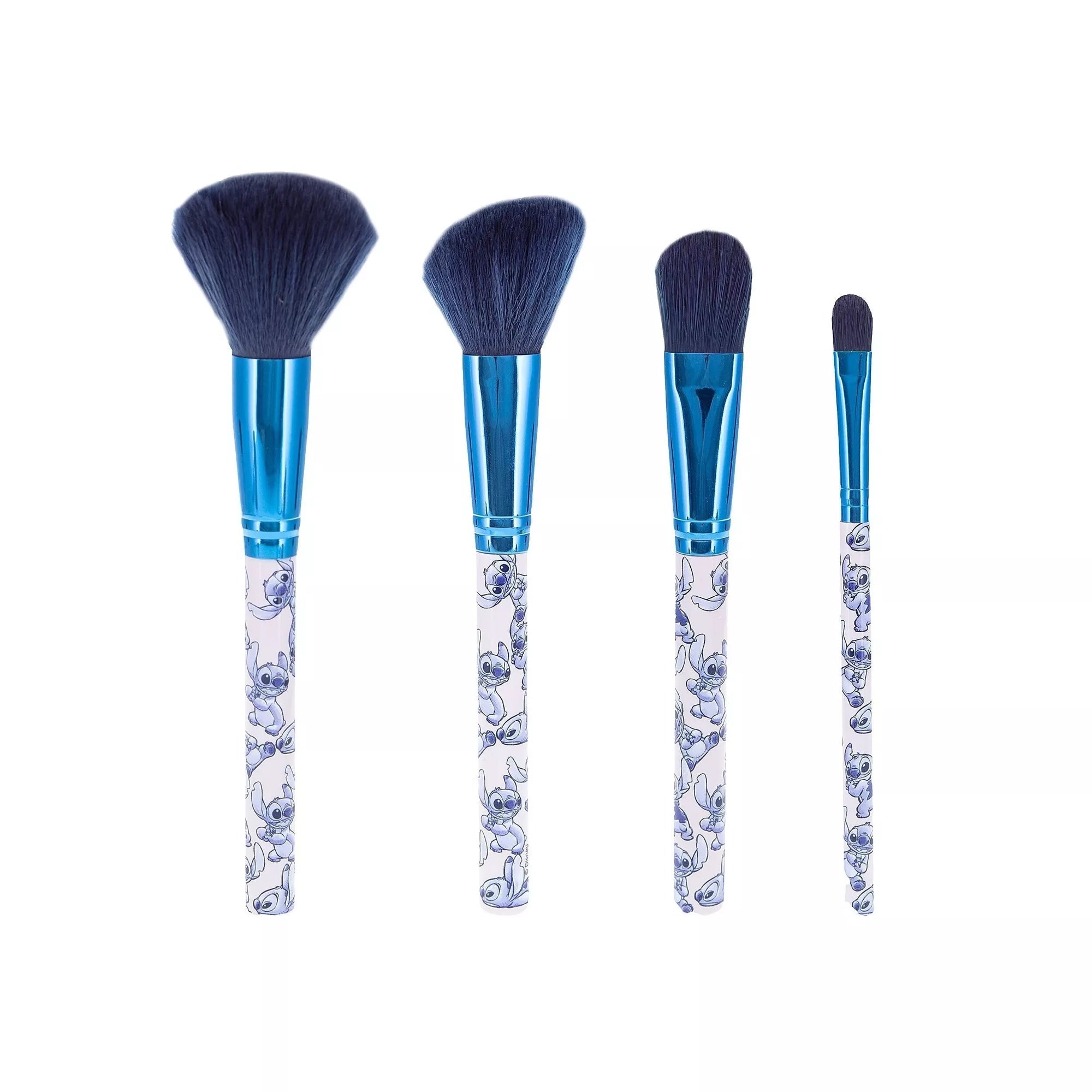 Set di pennelli cosmetici denim Stitch Mad Beauty Disney