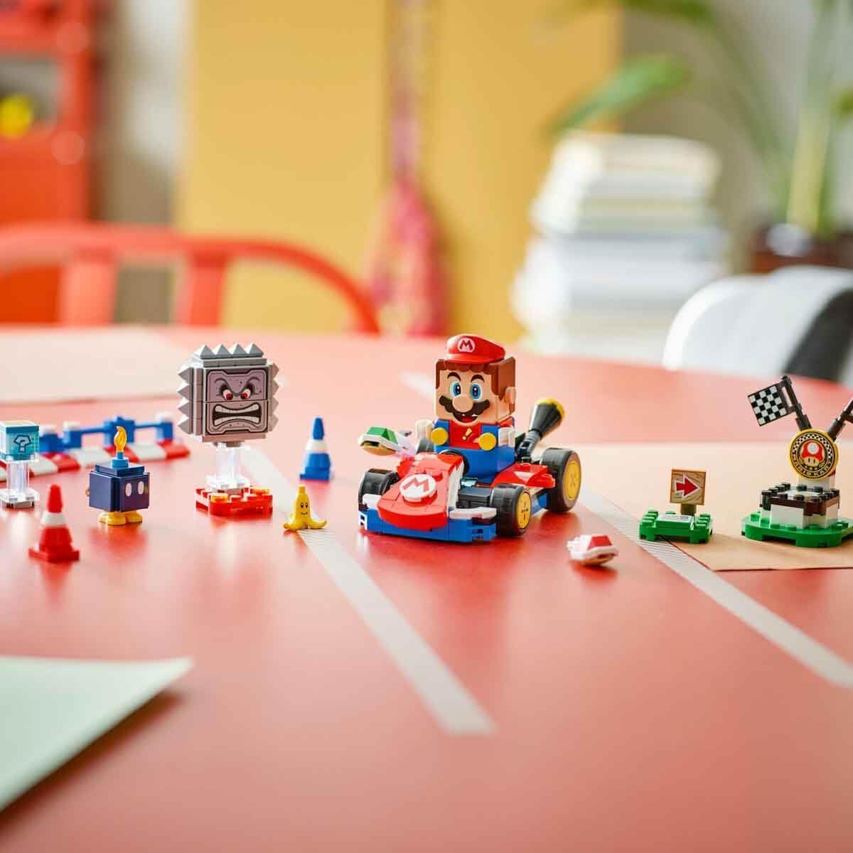 LEGO SUPER MARIO  MARIO KART: MARIO INTERATTIVO E KART STANDARD