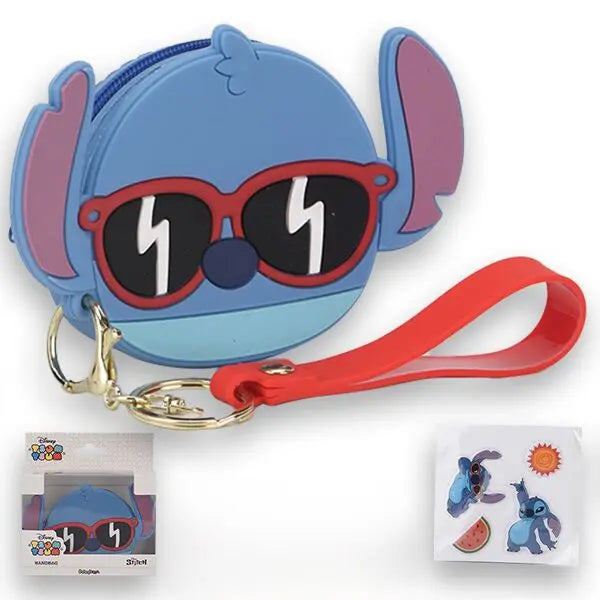 Portamonete Lilo e Stitch Disney in silicone Tsum Tsum 6 varianti