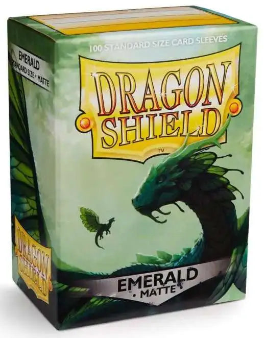 Dragon Shield 100 Bustine Protettive Standard Smeraldo Opaco
