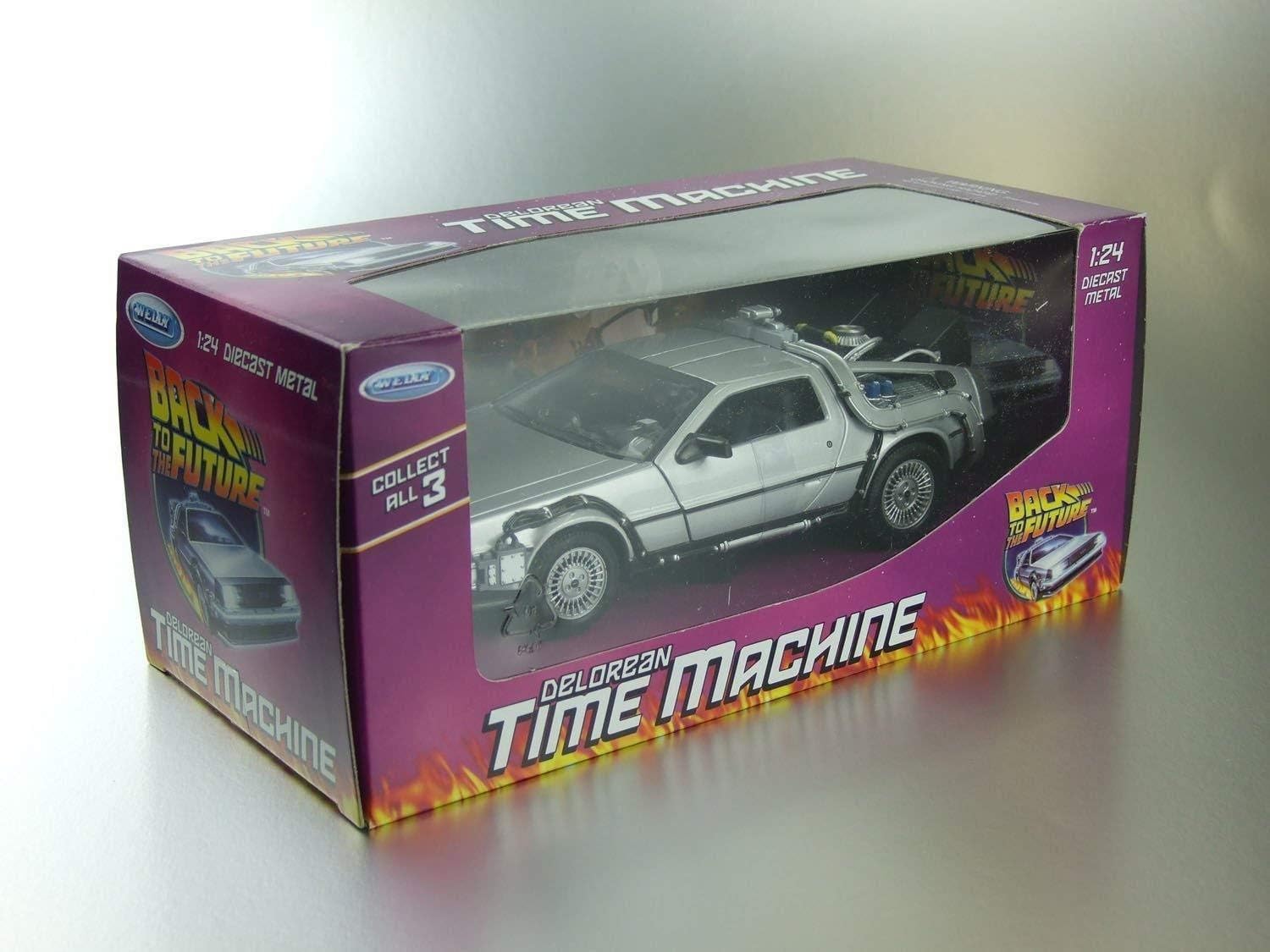 modellino scala 1 a 24 delorean back to the future