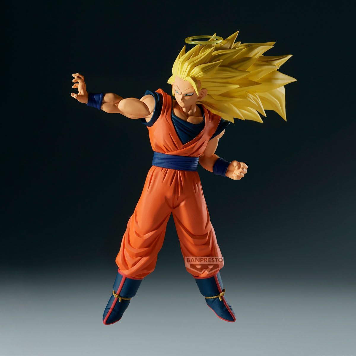 Dragon Ball Z Match Makers Super Saiyan 3 Son Goku Statua 17Cm