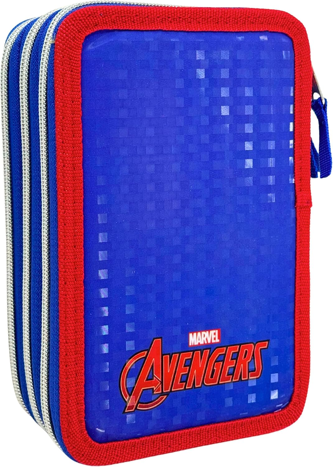 Astuccio 3 scomparti con accessori Avengers Marvel