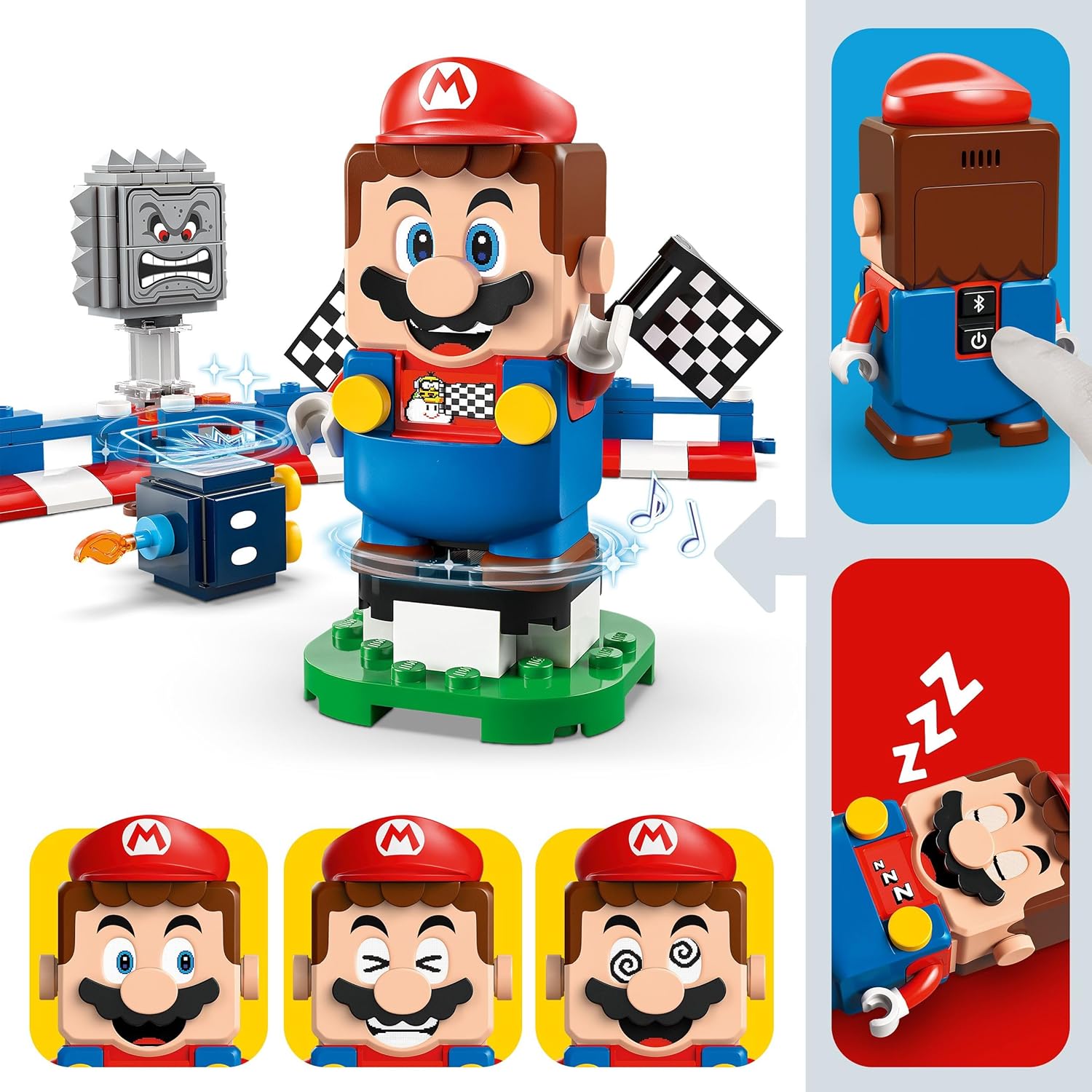 LEGO SUPER MARIO  MARIO KART: MARIO INTERATTIVO E KART STANDARD