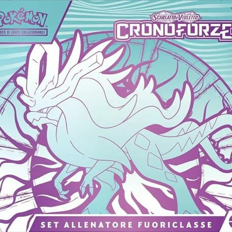 Set Allenatore Fuoriclasse Acquecrespe Cronoforze Pokémon Scarlatto e Violetto – Italiano
