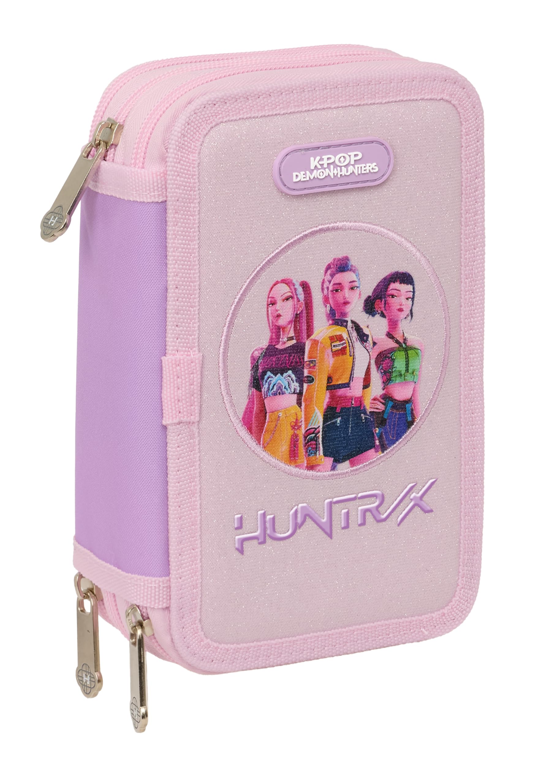 Astuccio Triplo Riempito 37 Pezzi K-Pop Demon Hunters iconic