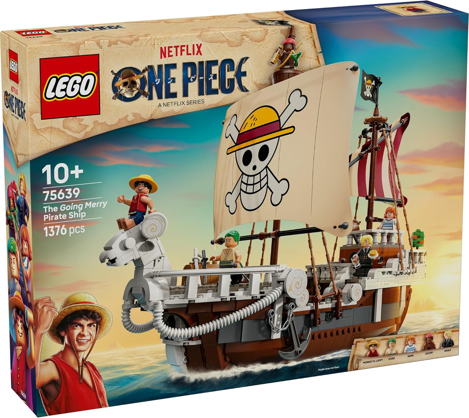 Lego One Piece The Going Merry Pirate Ship