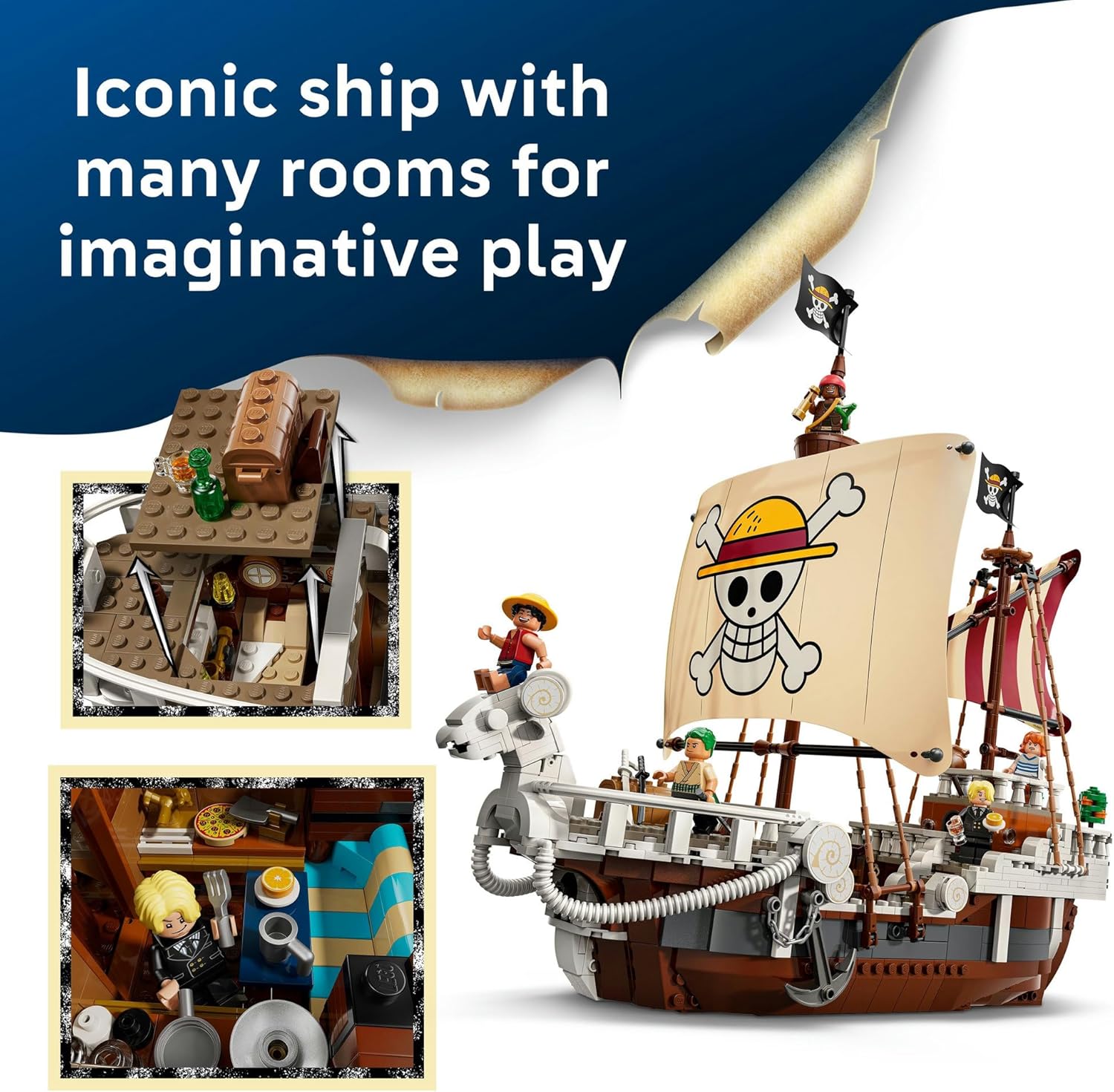 Lego One Piece The Going Merry Pirate Ship