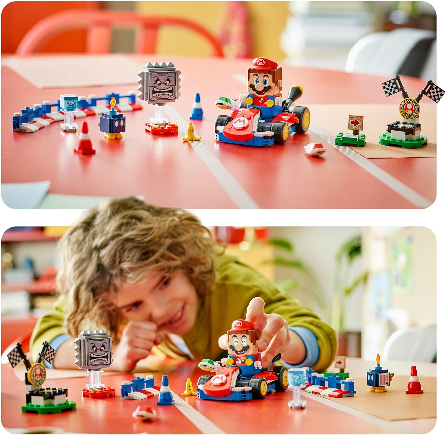 LEGO SUPER MARIO  MARIO KART: MARIO INTERATTIVO E KART STANDARD