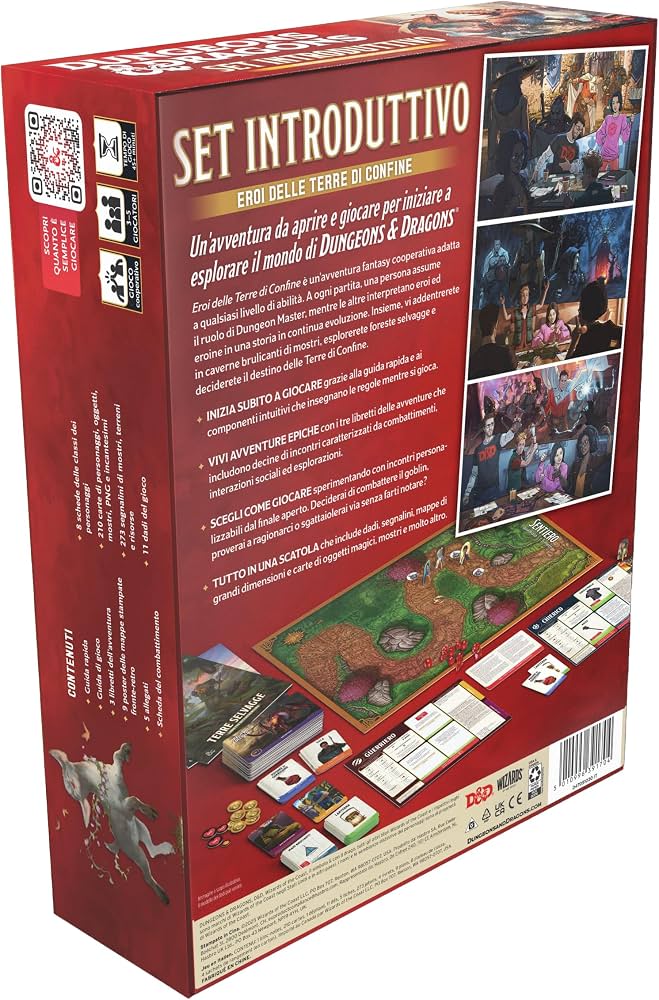 Dungeons and Dragons Starter Set Heroes of the Borderlands ITA