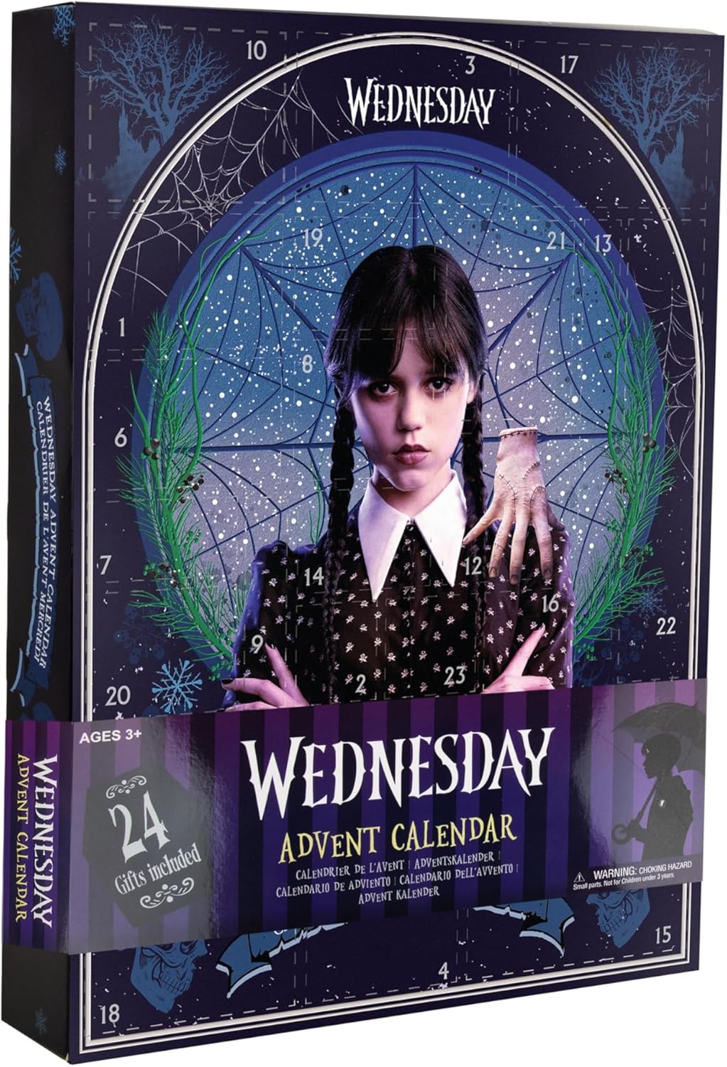 Calendario dell'Avvento Mercoledì Addams 2025 - Licenza ufficiale