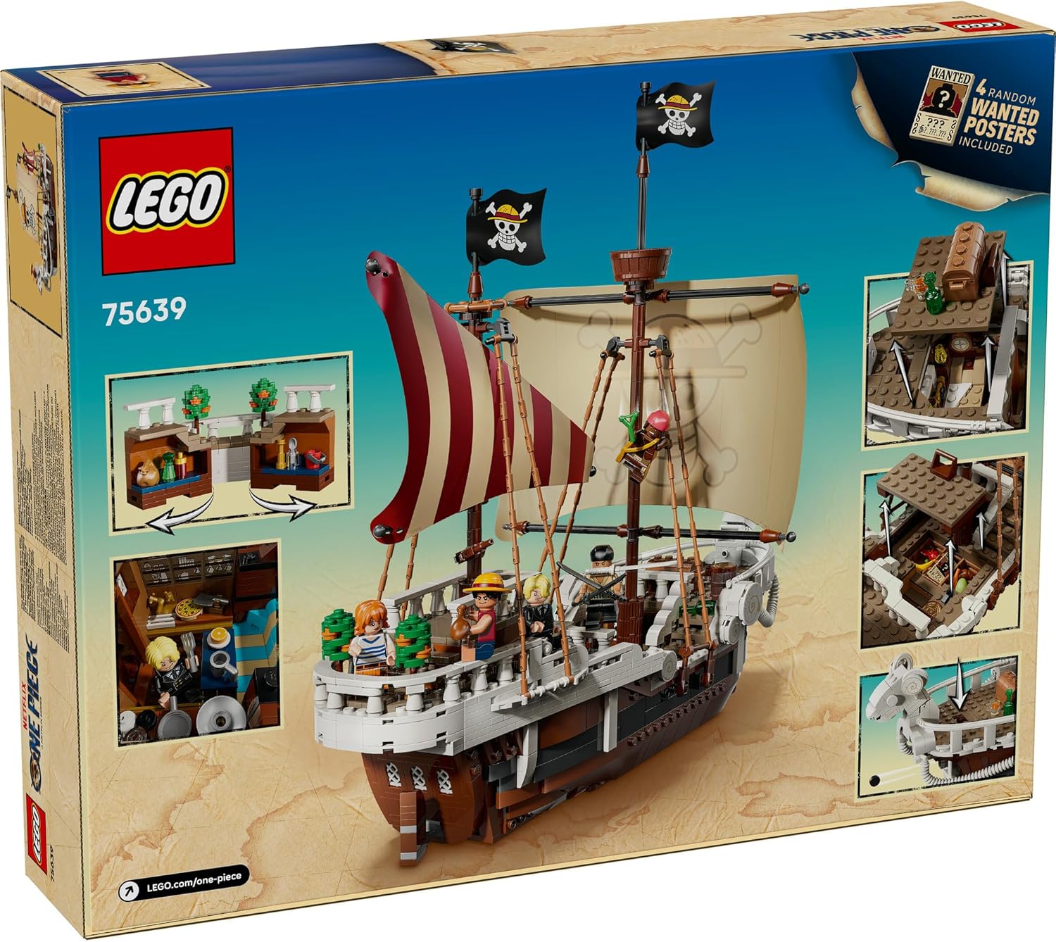 Lego One Piece The Going Merry Pirate Ship