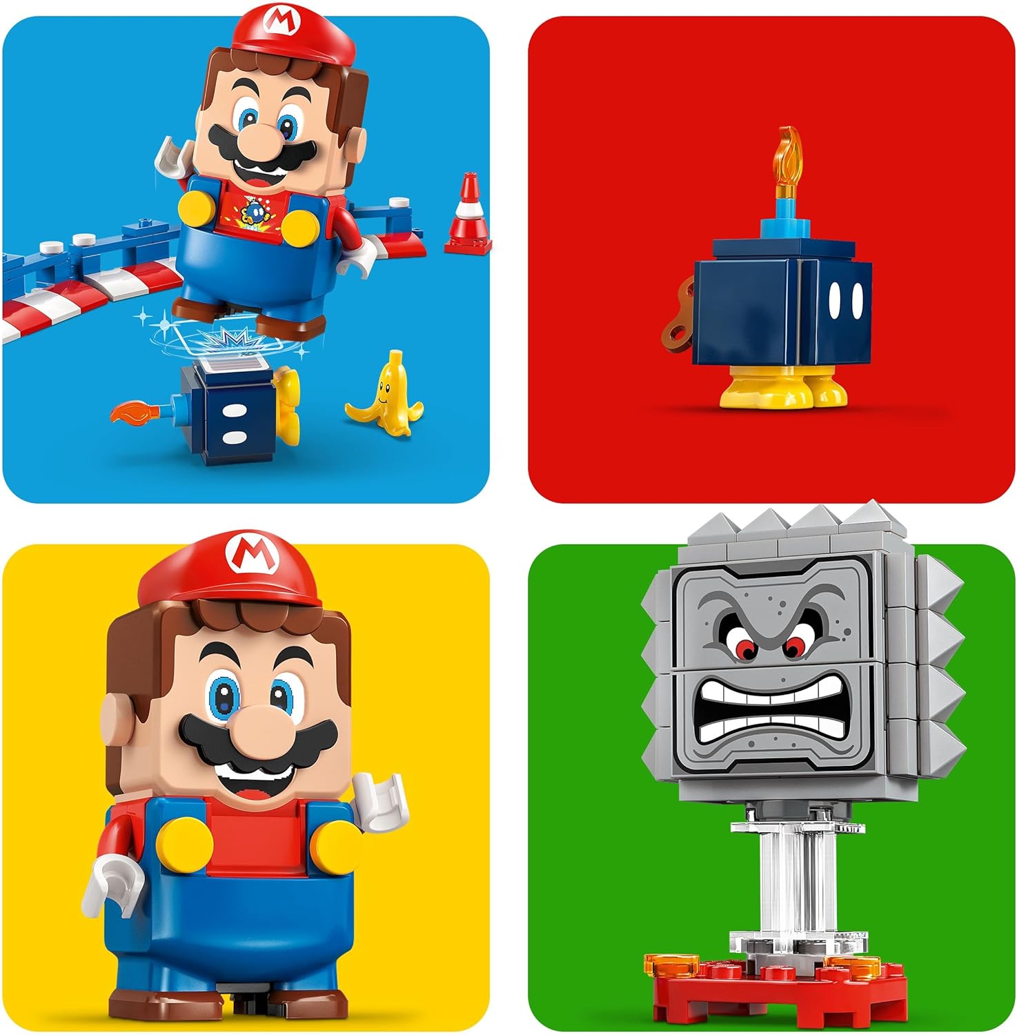 LEGO SUPER MARIO  MARIO KART: MARIO INTERATTIVO E KART STANDARD