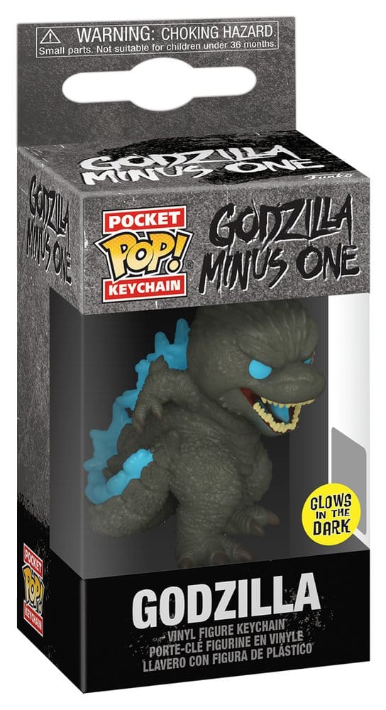 Funko Pocket Keychain Godzilla Glow in the Dark