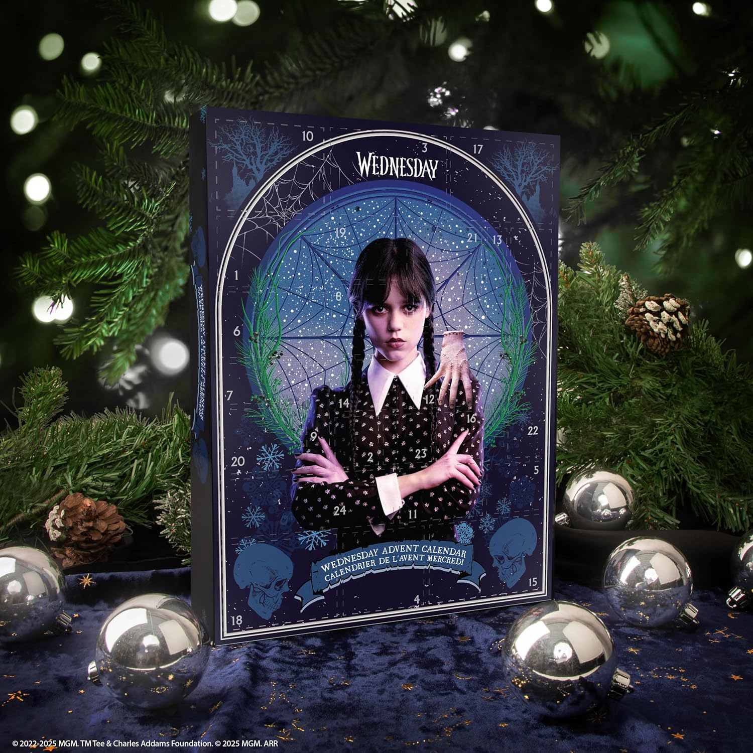 Calendario dell'Avvento Mercoledì Addams 2025 - Licenza ufficiale