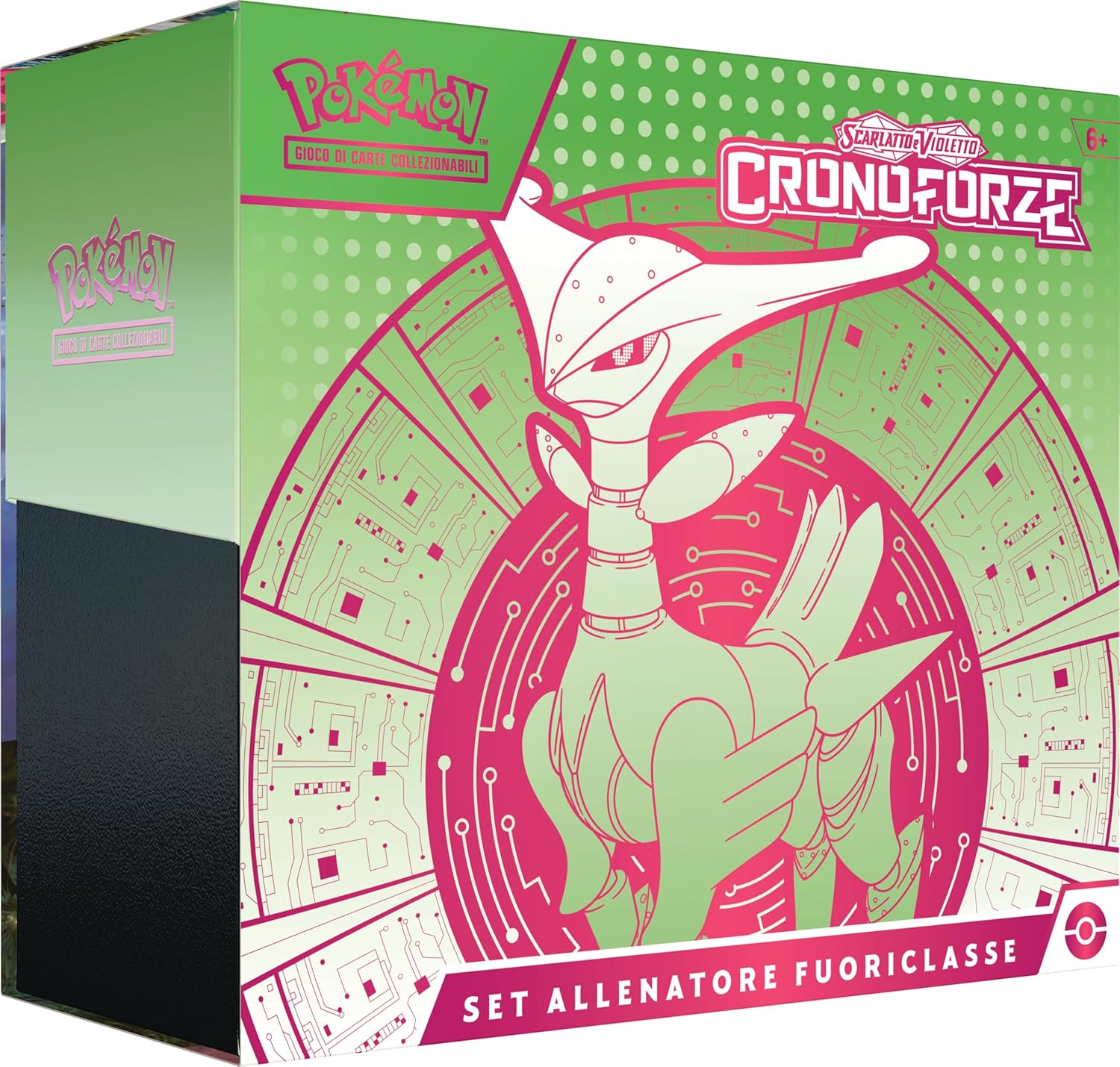 Set Allenatore Fuoriclasse Fogliaferrea Cronoforze Pokémon Scarlatto e Violetto – Italiano