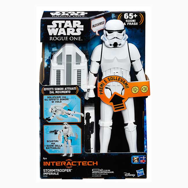 Action Figure Interactech Stormtrooper Imperiale Star Wars Rouge One