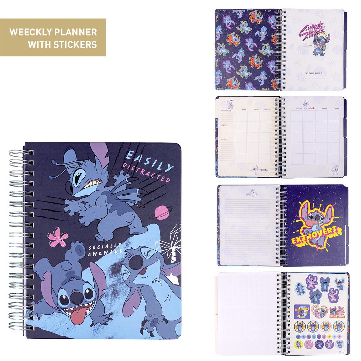 Agenda ad Anelli Stitch Disney