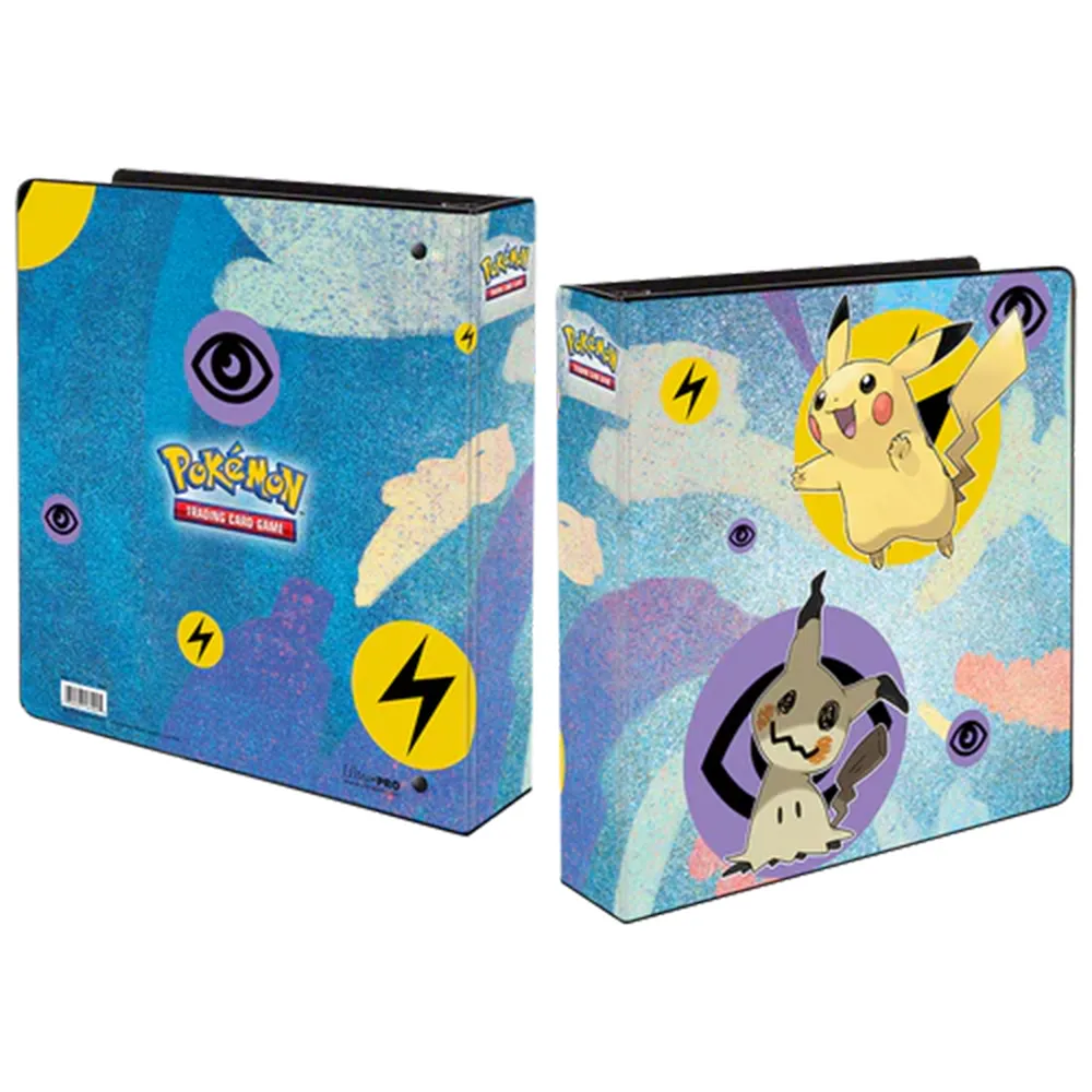 Raccoglitore ad anelli Pikachu e Mimikyu Pokemon