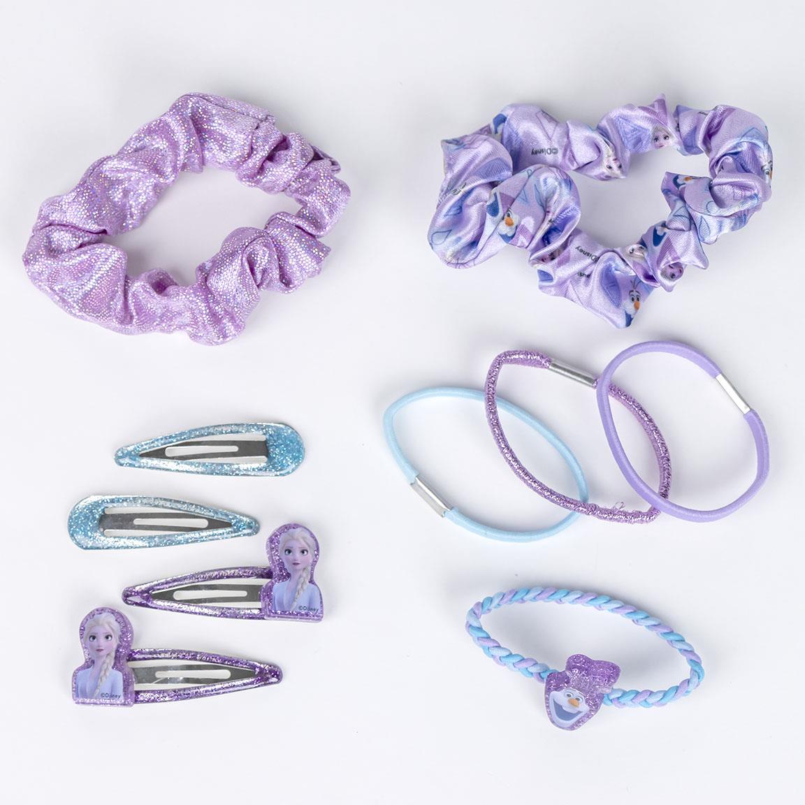 Astuccio con Accessori per Capelli Disney Frozen
