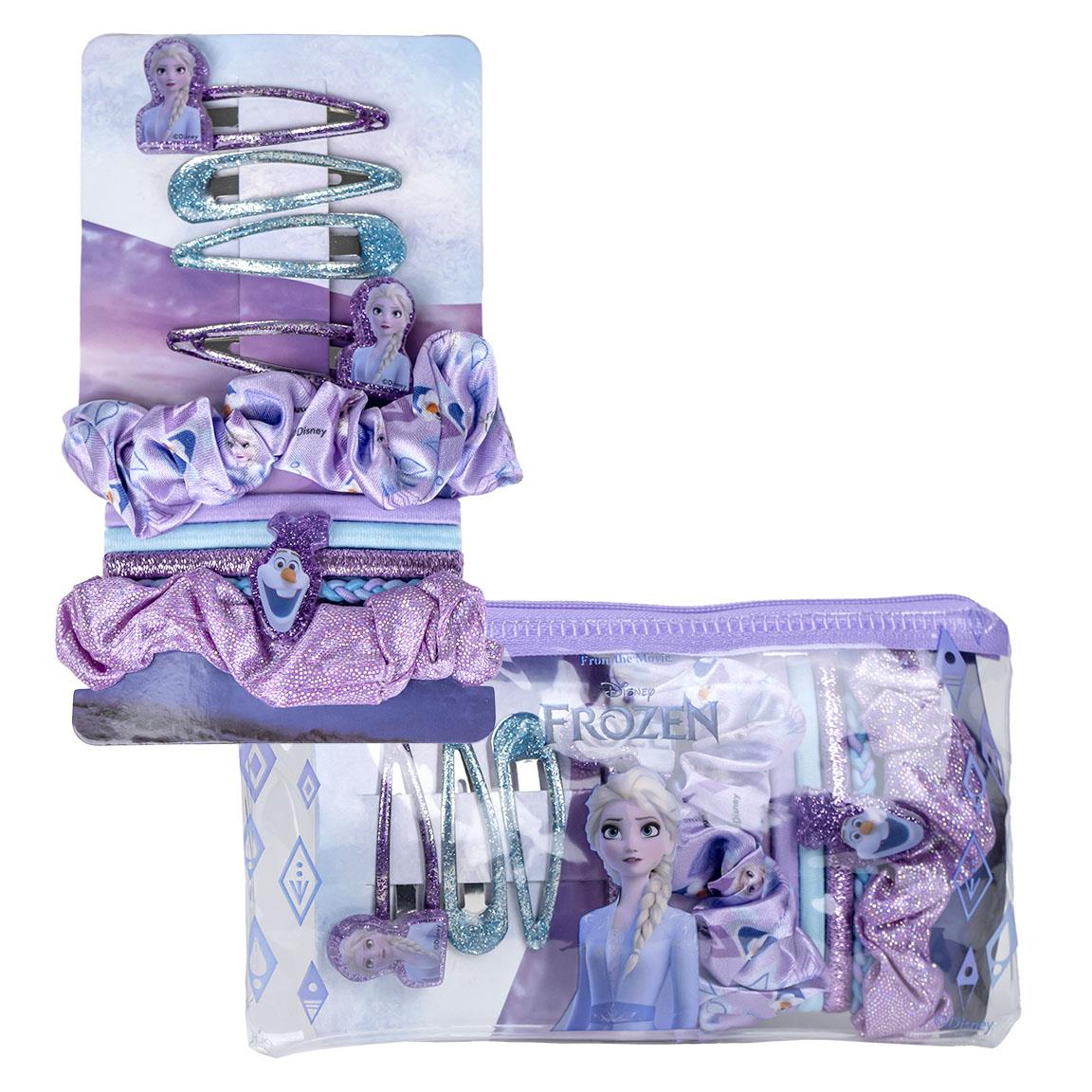 Astuccio con Accessori per Capelli Disney Frozen