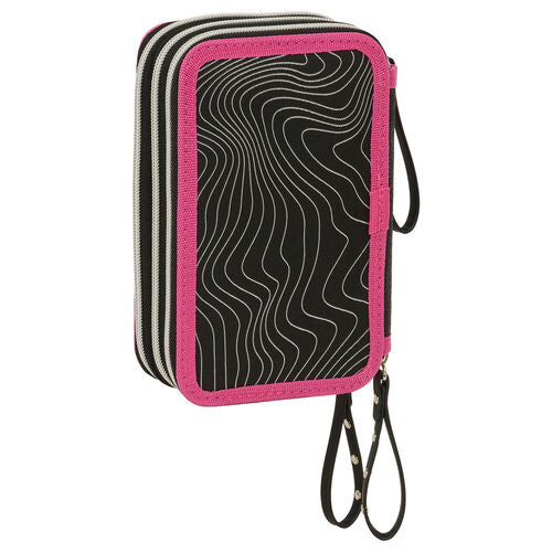 Astuccio 3 scomparti con accessori KPop Demon Hunters